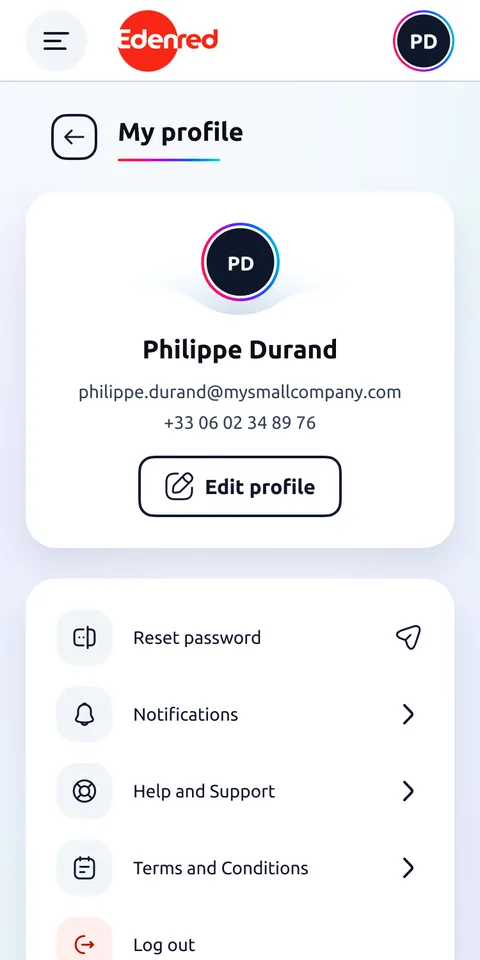 Profil (mobile)