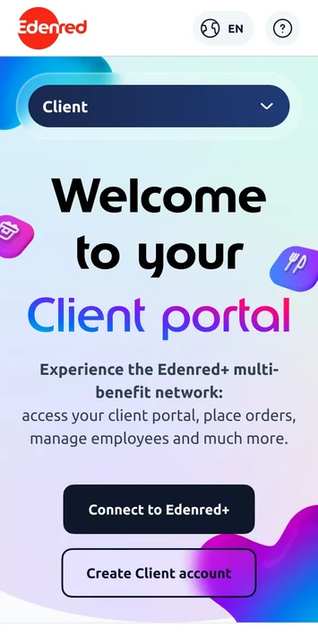 Le point d’entrée sur mobile, avec le menu déroulant du public